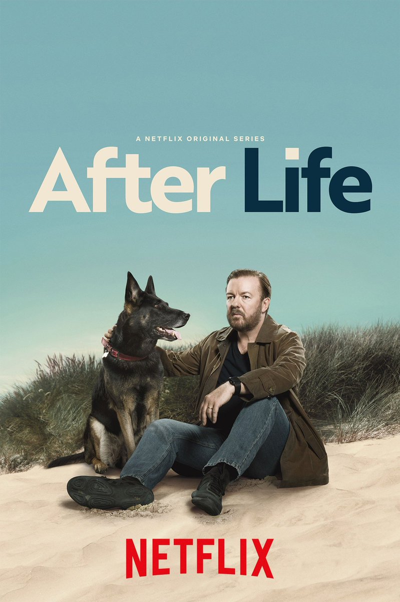 Watching #AfterLife, love it, pre and post my own widowhood. Empathetic, insightful, funny in a way I would have thought only someone who had experienced it could be.