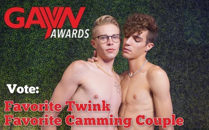 Vote for us for Favorite Camming Couple and vote for Jacob Acosta for Favorite Twink  ➡️ https://t.co/pyRiKhiMA9
