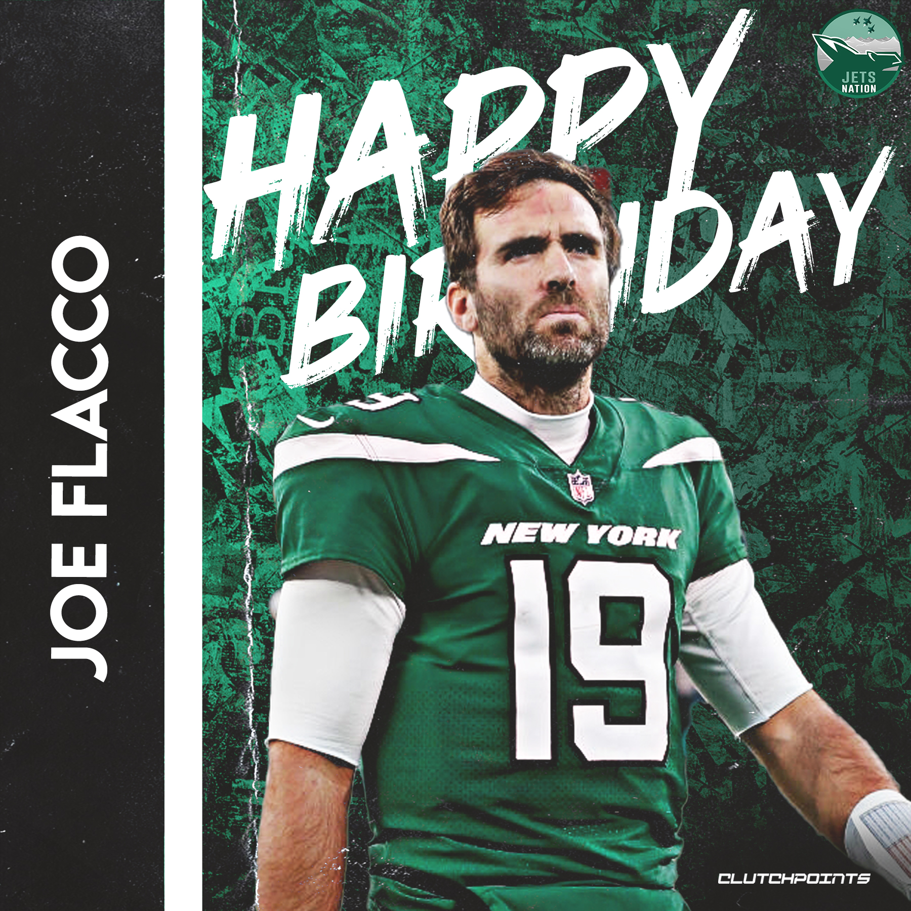 Join Jets Nation in greeting Joe Flacco a happy 37th birthday!  