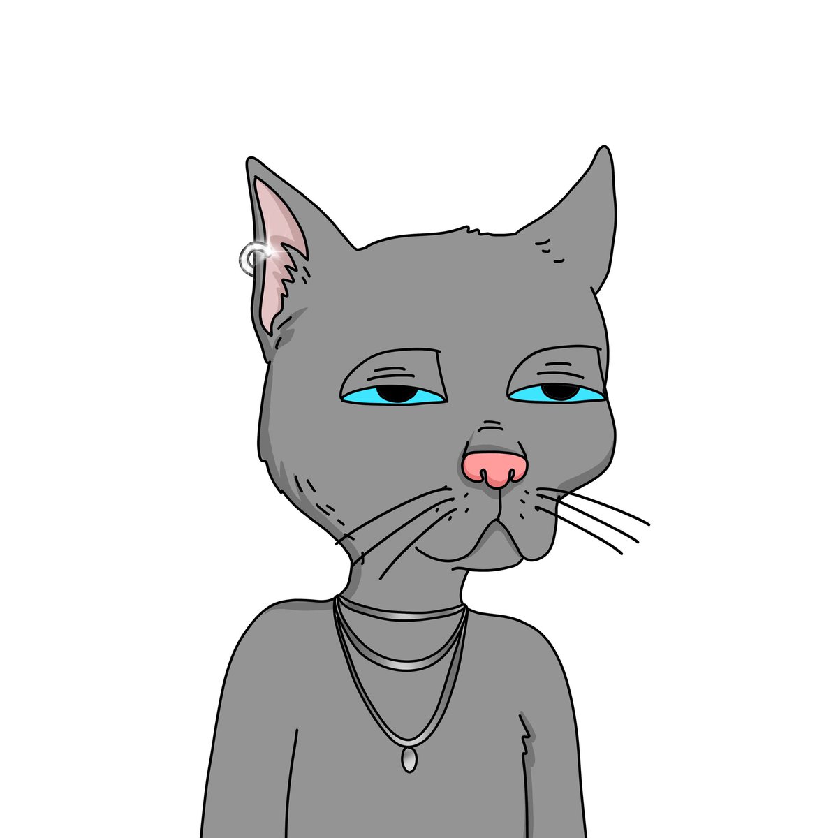 MilanSuarz's tweet image. Just copped another @GutterCatGang GANG GANG