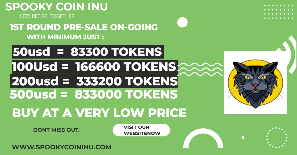 Spooky Coin Inu tweet media