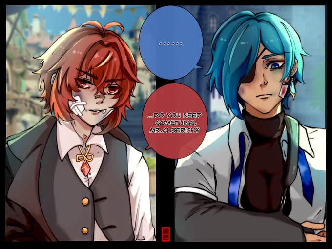 Brothers fight and they act like girls who cut their hair after going through a breakup 😒

Then they pretend they don't know each other, go figure. 

#kaeluc #羽枭 #ガイディル 