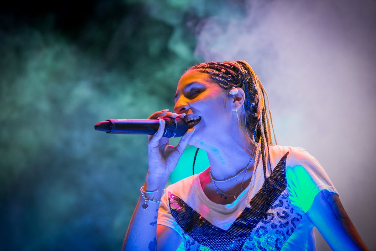 Suena Tecnópolis en el Juana Azurduy. 🤩
Las artistas <a href="/MalenaDAlessio/">Malena D'Alessio</a> y <a href="/RocioQuirozz/">Rocio Quiroz~♡~♥</a> encendieron el atardecer de este sábado.  
¡Mirá!