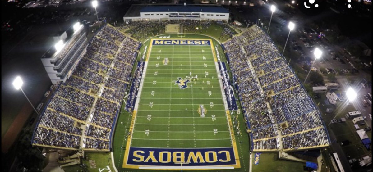 KalebVizier's tweet photo. After a great talk with @CoachSFogarty I’m blessed to receive a PWO from McNeese State University @CoachTowery @rviz25 https://t.co/I3sovRBriW