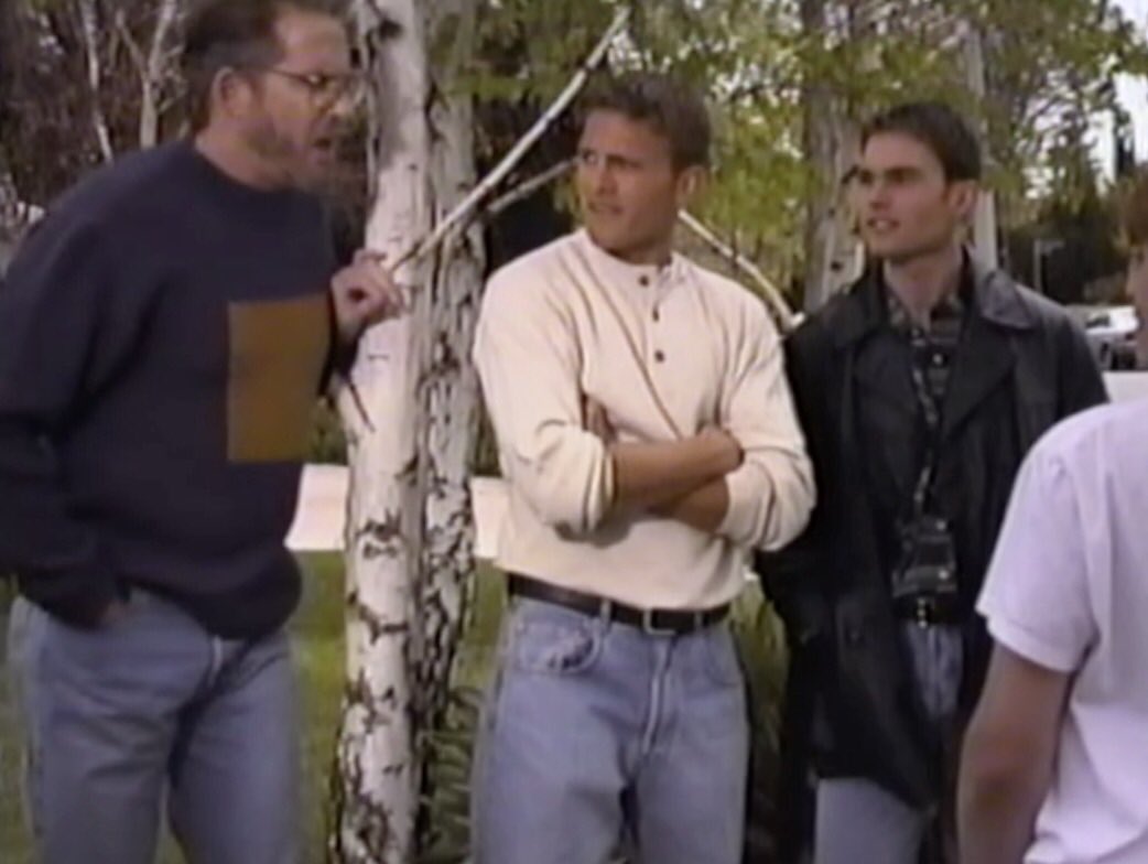 MeisnerActor's tweet photo. That time I played the dad in #ChadsWorld, the first ever SAG contracted program for streaming.  With #SeannWilliamScott #CamillaBall and #DanTheil, dir by #JamesHickox.  Show was upstaged by a lurid real life crime drama surrounding producers #BrockPierce and #MarcCollinsRector. https://t.co/6uLXRvQQe6