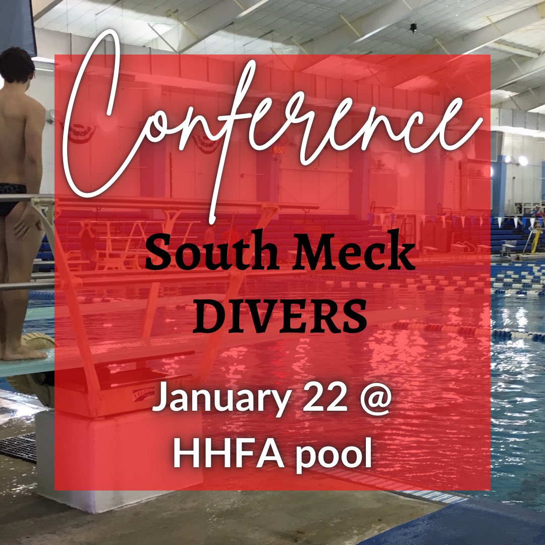 Come cheer on our #sabredivers next Saturday at their Conference Meet! 

🐾❤️GO SABRES❤️🐾