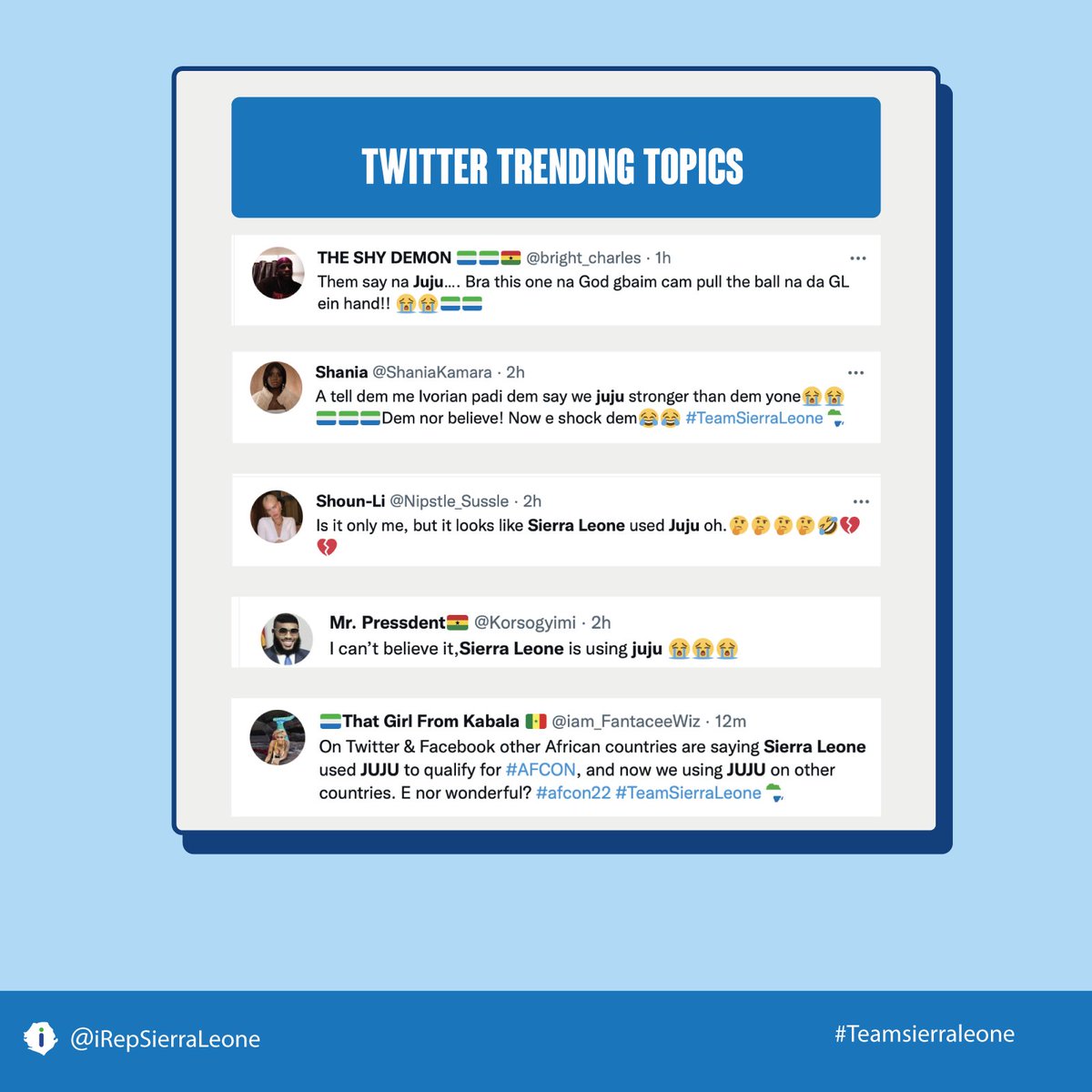 iRep Sierra Leone tweet media