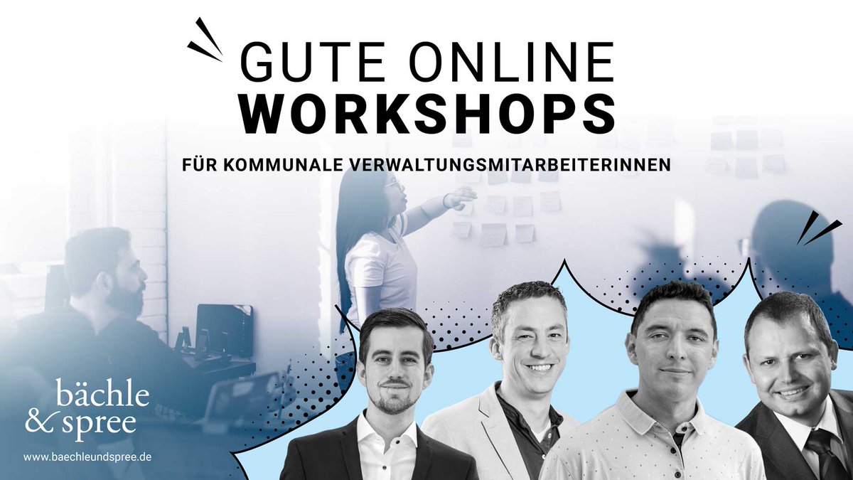 Neu! Startschuss für die #OnlineWorkshops für mehr #Digitalkompetenz in #Kommunen von bächle & spree. #Weiterbildung rund um den #digitalenWandel - von #Fachexperten, für kommunale #VerwaltungsmitarbeiterInnen. Mehr Infos und alle Workshops 👉 bit.ly/3rpOQYc