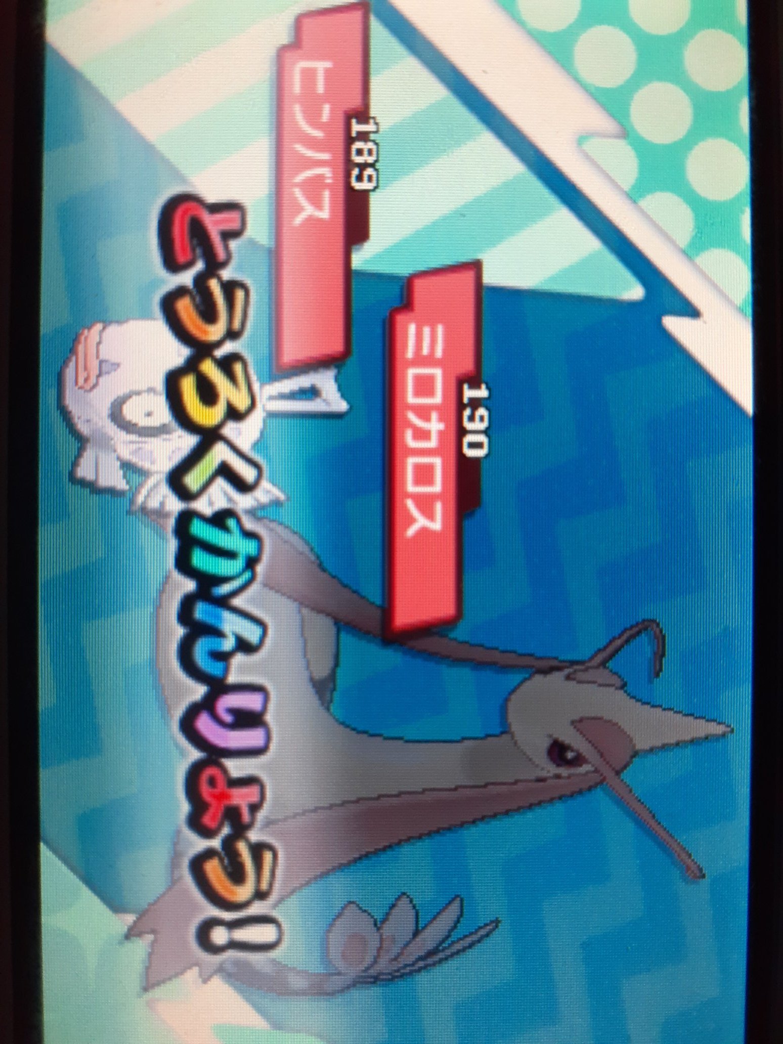 Raze ポケモンusum 約4時間の戦いの末色違いのヒンバスget 光るお守り欲しいwww T Co Lndvmpednl Twitter