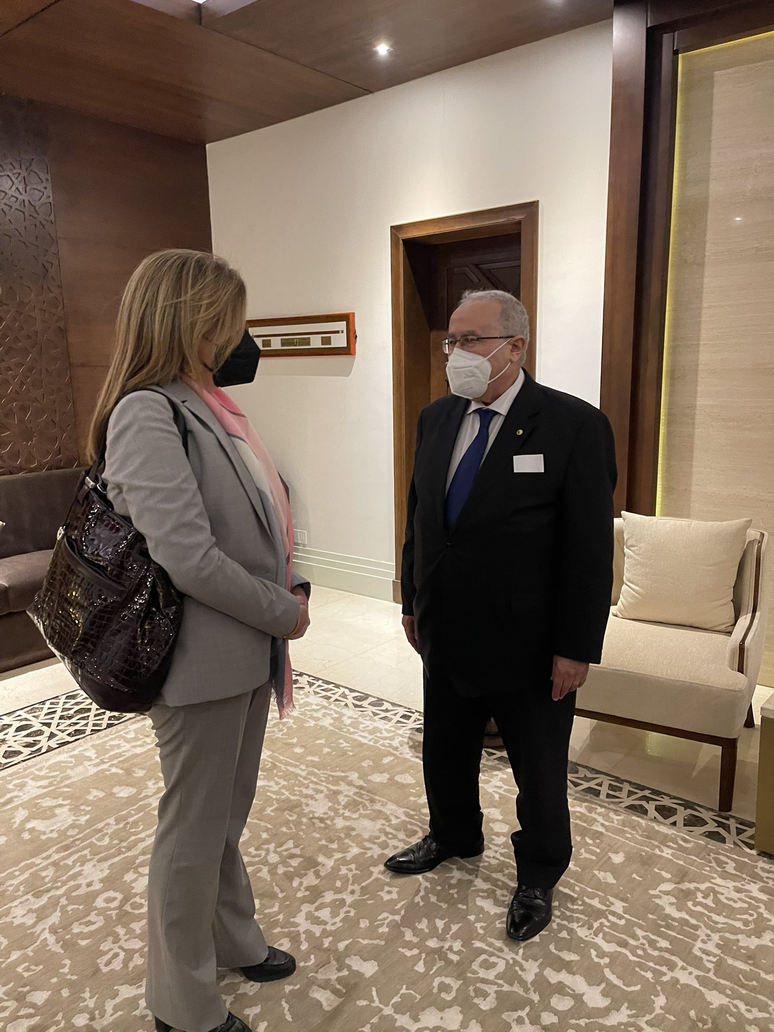 Ramtane Lamamra | رمطان لعمامرة on Twitter: &quot;سعدت بلقاء مستشارة الأمين  العام للأمم المتحدة بشأن ليبيا، السيدة ستيفاني ويليامز، بمقر جامعة الدول  العربية، والتبادل معها حول تنسيقنا ودعمنا لجهود الأمم المتحدة الرامية