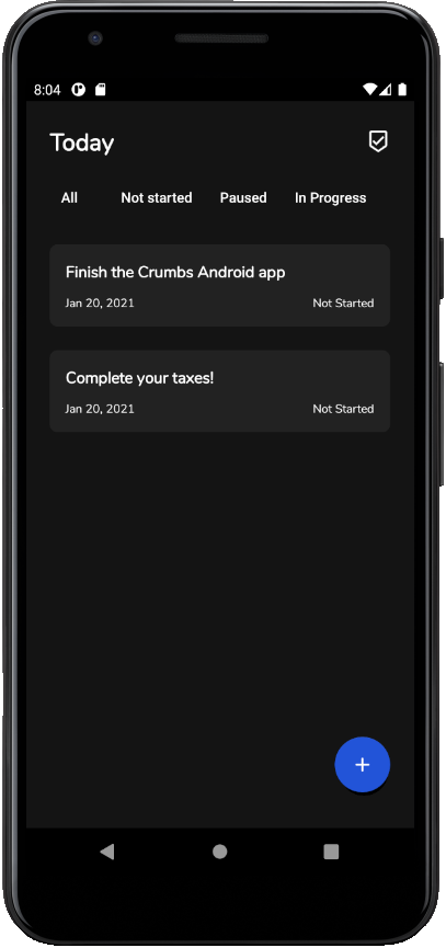 asadmansr's tweet photo. #AndroidDevLog - Crumbs Android App
Sometimes the simpler way to do things is most likely the correct behavior (+ simpler implementation). Transformed the dashboard screen to include goals with all of the possible states without multiple taps.
Before & After: https://t.co/fgq8Lbc2vh