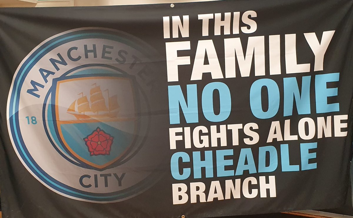 Our new flag. #MCFC