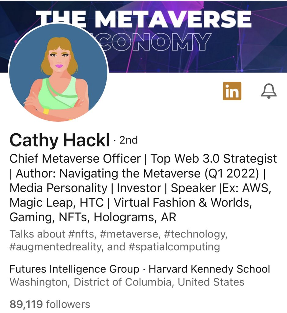 WaveXplorer's tweet photo. Anyone else notice how @BossBeautiesNFT is taking the PFP movement to @LinkedIn? Yes celebrity endorsements are great but let’s talk about women in tech making a statement in the professional web 2 world. #BossPower https://t.co/pPwFsBDWdC