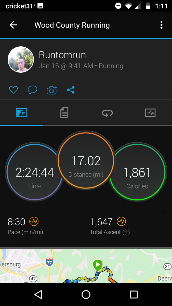 Mohawkmiles's tweet photo. #runtomrun #longrun #hillsfordays pretty good long run this morning. Definitely feel like I'm getting faster from doing all these hills ๐ช https://t.co/Z4MCe7Ebpk