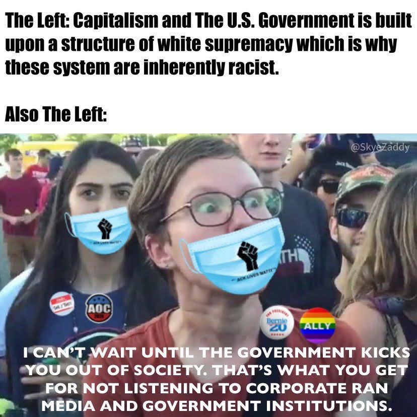 SarcasmStardust's tweet photo. The American “left” is an embarrassment. https://t.co/fZBm6wKRsf