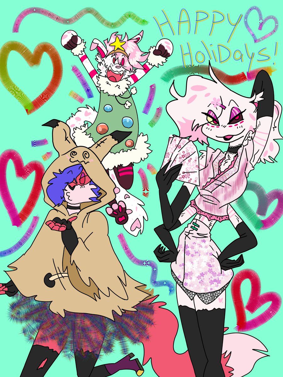 Yaoi_masta's tweet photo. #angeldustweek
(I'm a little late..owo)
but day 1: costumes ~
#HappyHolidays @HazbinOcGallery #HazbinHotel #HazbinHotelOC #hazbinhotelangeldust #hhoc #angeldust #digitalart #artistsontwitter https://t.co/MXfr4EFLzj