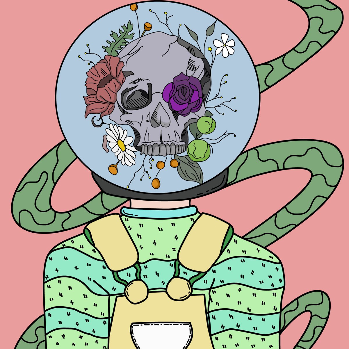 particles_'s tweet photo. We will live long!  and our life will be happy. My evening nft art is associated with human wisdom and prosperity ☠️🌹 #nft #nfts #ethnft #opensea #openseanft #nftgiveaway #nftdrop #nftdrops #ntfcollector #nftcommunity https://t.co/I4RGmVo29J