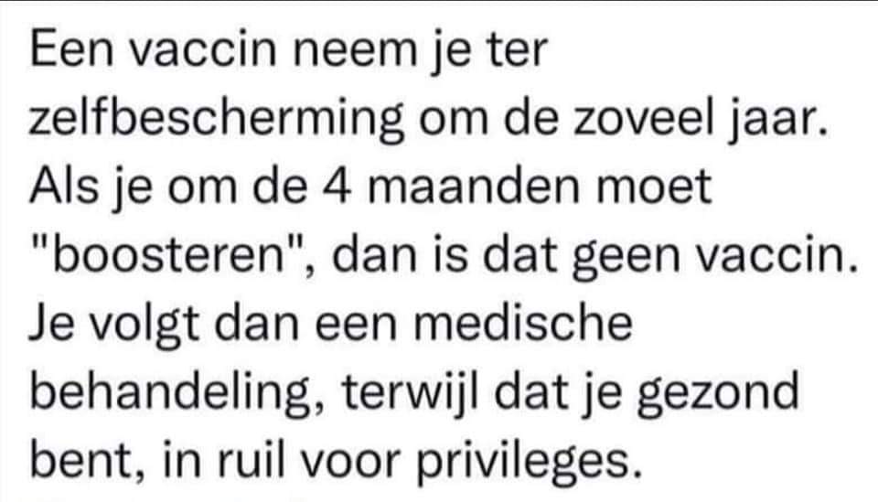 ellemaatje's tweet photo. De lijst van jonge mensen met problemen is eindeloos! 

Maar #gelukkig wordt die #boosterprik #massaal #geweigerd en gaan mensen inzien wat de echte bedoeling is van die injecties! https://t.co/t5eTH7a4Fy