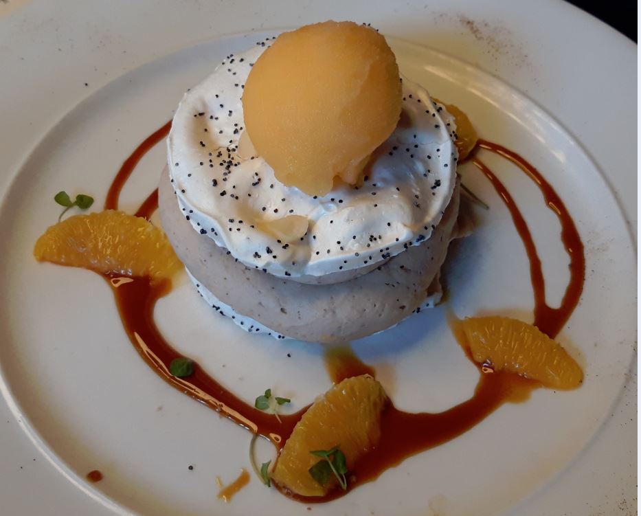 Taste the incredible terroir of this Sweet Chestnut mousse <a href="/Webbes_Mushroom/">The Wild Mushroom</a>, exceptional, formidable, mouth-watering compliments <a href="/1066Tweets/">1066 Tweets</a>. Thanks to the Romans for bringing the species over, if only for posts for vineyards.