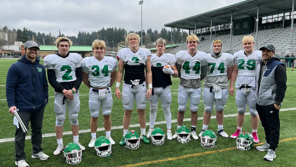 WHSFB's tweet photo. Cleats versus cancer high school football showcase tomorrow 3 PM Pop Keeney our coaches and players will be participating! @CleatsV #44Strong https://t.co/hEbdjdfOwa