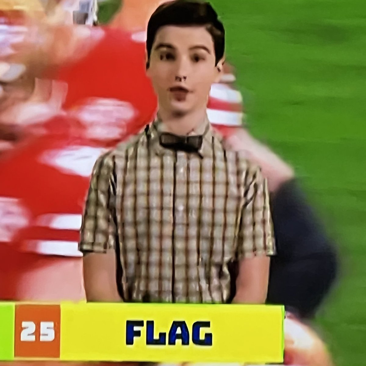 barstoolsports's tweet photo. Penalty hurts extra when this little mfer explains it right in your face https://t.co/raLpbTatRj