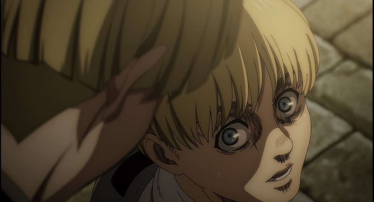 Every scene was great, but I spit my drink at this one #shingeki