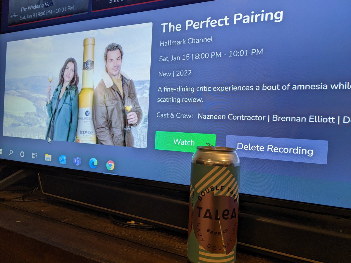 Remark the Show (@remarktheshow) on Twitter photo Third Remark-er <a href="/mikegdoesthings/">Mike Gregorek</a> about to watch #ThePerfectPairing a little late...
<a href="/hallmarkchannel/">Hallmark Channel</a> hope it's cool that I'm pairing it with a <a href="/taleabeer/">TALEA Beer Co.</a>, NYC's first woman-owned brewery 🍺 Third Remark-er <a href="/mikegdoesthings/">Mike Gregorek</a> about to watch #ThePerfectPairing a little late...
<a href="/hallmarkchannel/">Hallmark Channel</a> hope it's cool that I'm pairing it with a <a href="/taleabeer/">TALEA Beer Co.</a>, NYC's first woman-owned brewery 🍺