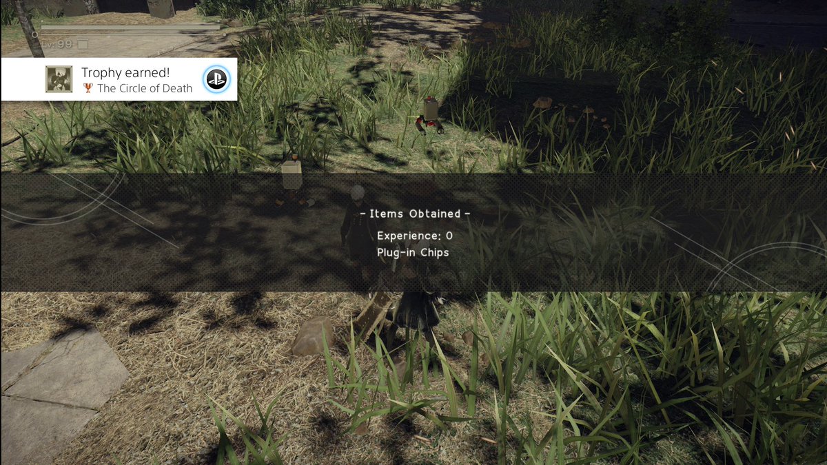 Just finished Nier Automata and gave this masterpiece of a game Platinum Trophy. Also I intentionally did the 'The Circle of Death' trophy at the end. Glory To Mankind. #NieR #NierAutomata #PS4 #platinumtrophy #paglababa #PlayStation4 #glorytomankind
