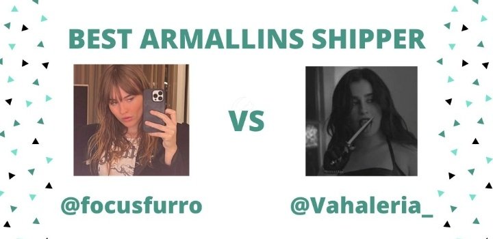 dessawards's tweet photo. ㅤㅤㅤ➛ Best Armallins Shipper!!

      @focusfurro  Vs   @vahaleria_ https://t.co/8fBGzvWdk6