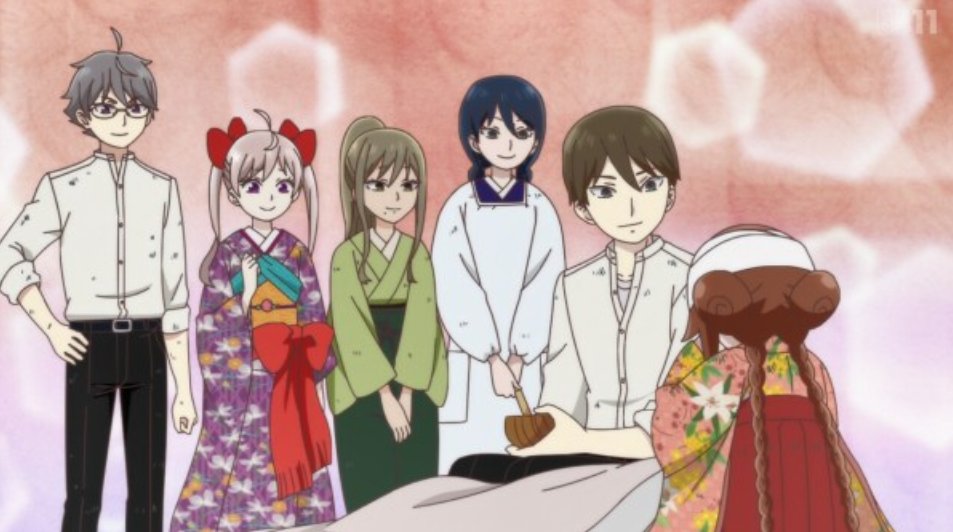 ゆうたらぶ アニメファンのみなさんおはようございます 月曜日は辛いけど アニメです O こちら 大正オトメ 略12話最終回見ました 夕月ちゃん回復して良かった なんだかんだ言ってたくさんの仲間が増えて良かったですね W 温泉にも入っ