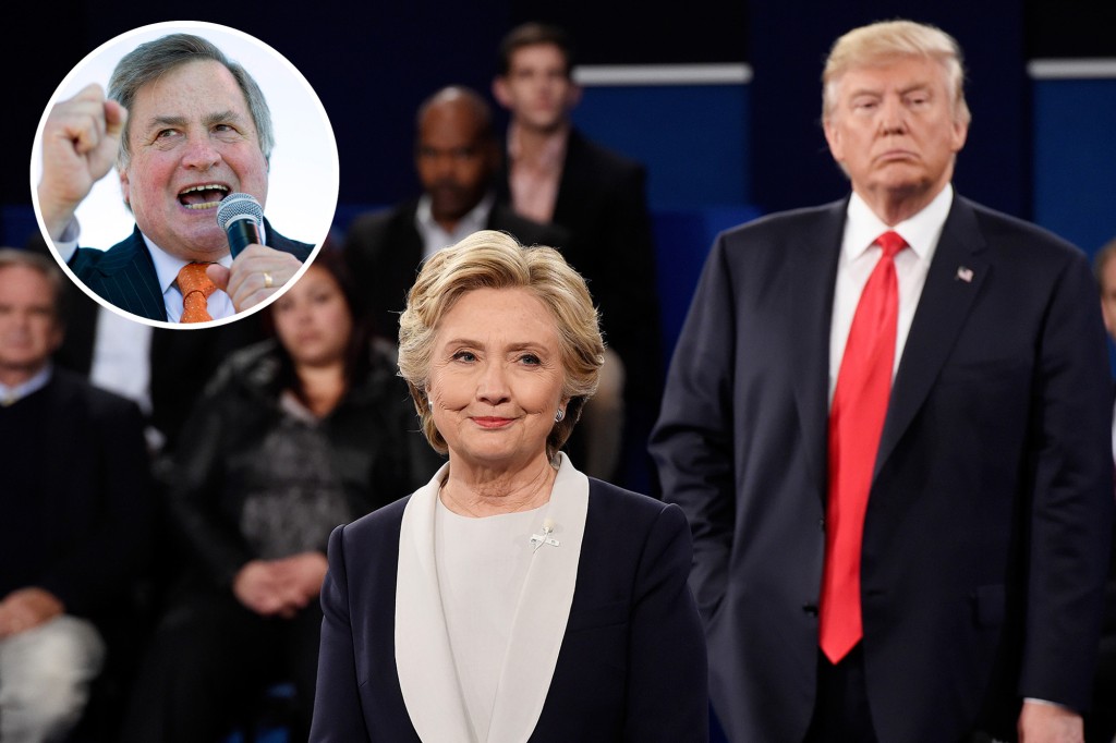 nypost's tweet photo. Ex-Clinton adviser says there's 'good chance' of 2024 Hillary/Trump rematch https://t.co/shgVMpOnXa https://t.co/mhVlW0kWQI