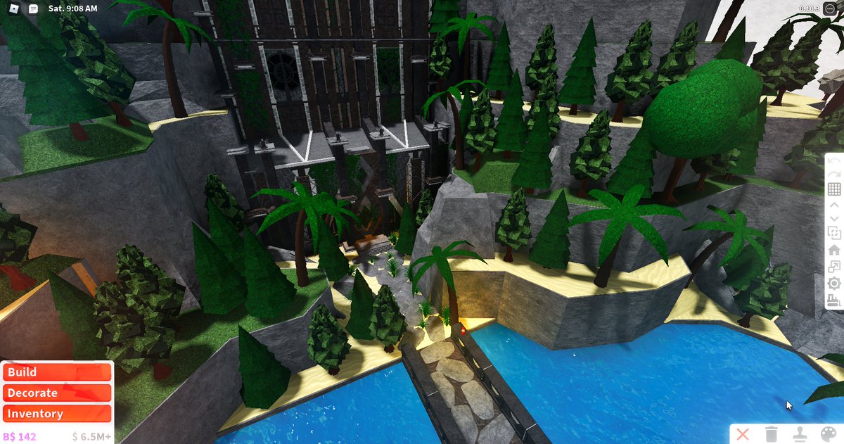 micky6861's tweet photo. @Aboutbloxburgz A build I did based on AC Odyssey, it has tons of secret doors and cool rooms! https://t.co/tFKvTlNNB2