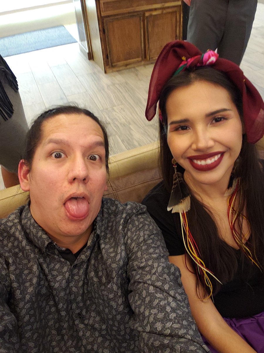 SupaNativ's tweet photo. When your friend Sofia becomes a meme for @aquamanmovie @Songstress28 her last name is Eaglehead-Baptiste and she's such an amazing #IndigenousModel https://t.co/LqKpAdjTzf