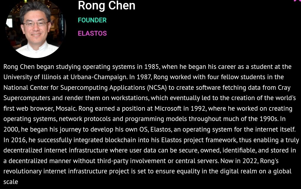 PeterAfter8's tweet photo. Elastos marketing campaign starts today and lasts for 12 months. I'm super excited!! It's time for the Elastos infrastructure to shine!

#Elastos $ELA #Web3 #OwnYourData #IoT #blockchain #internetOS #networkOS

What it Elastos: 
https://t.co/ruKwUyO0QY
https://t.co/0LanGCnryC https://t.co/9dXYOVaJ42