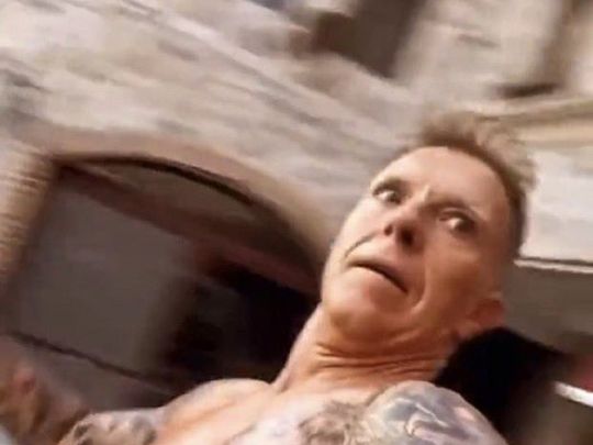 El secretario general antes d las reuniones virtuales