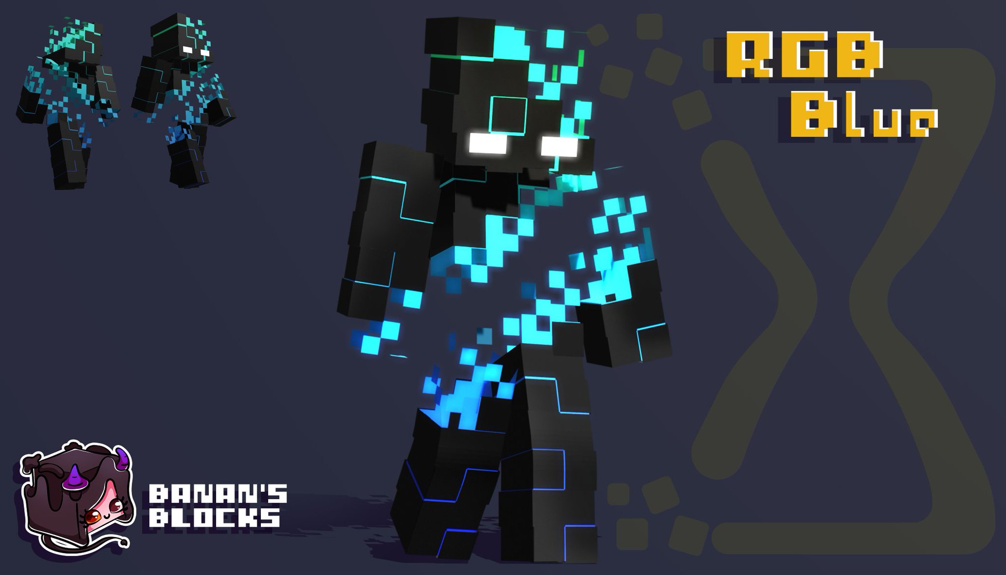 Banan's Blocks on X: 🔹Skin Redesign 🔹 Skin for @ minecraft