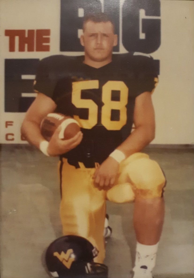 Sean Biser 
West Virginia University, Offensive Guard 1990-1993