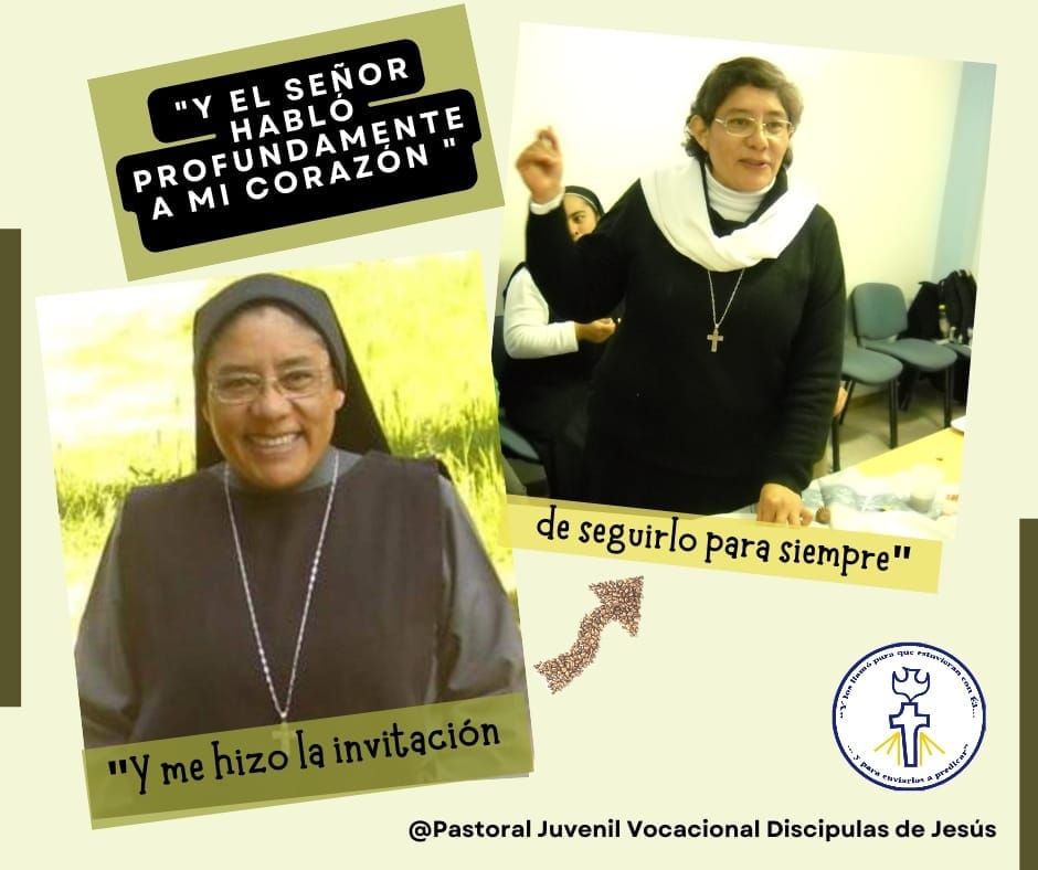 HermanasDJ's tweet photo. “Date tiempo para escuchar a Dios”👂🏿😃
Conoce un poco de la historia de nuestra hermana la Madre María Guadalupe Navarro Silos.👇🏿👇🏿
https://t.co/vQIrmtNMA4 https://t.co/NrzIQDsqJc