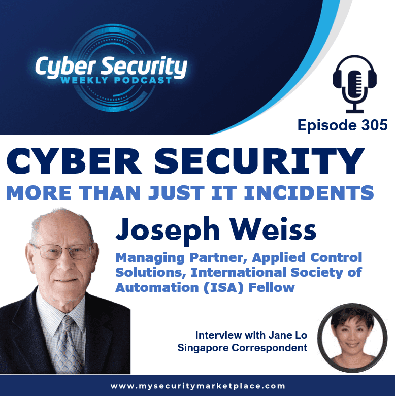 aseantechsec's tweet photo. Cyber Security Weekly Podcast🎤 Episode 305 - Cyber security is more than just IT incidents. Interview with Joseph Weiss, who is an industry expert on #control_systems and #electronic_security of control systems. Listen Now! https://t.co/GCV7FztMsk

#Podcast #Cybersecurity #IT https://t.co/g6J1RsMVy7