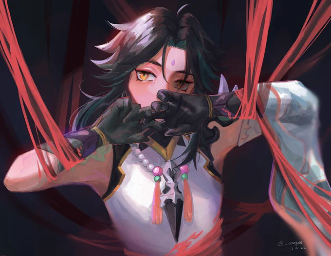 業障
#Xiao #GenshinImpact 