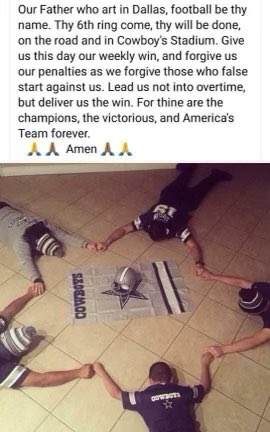 Come on <a href="/dallascowboys/">Dallas Cowboys</a> fans out there start praying . Hopefully our prayer will be answered. 💙🙏🏈