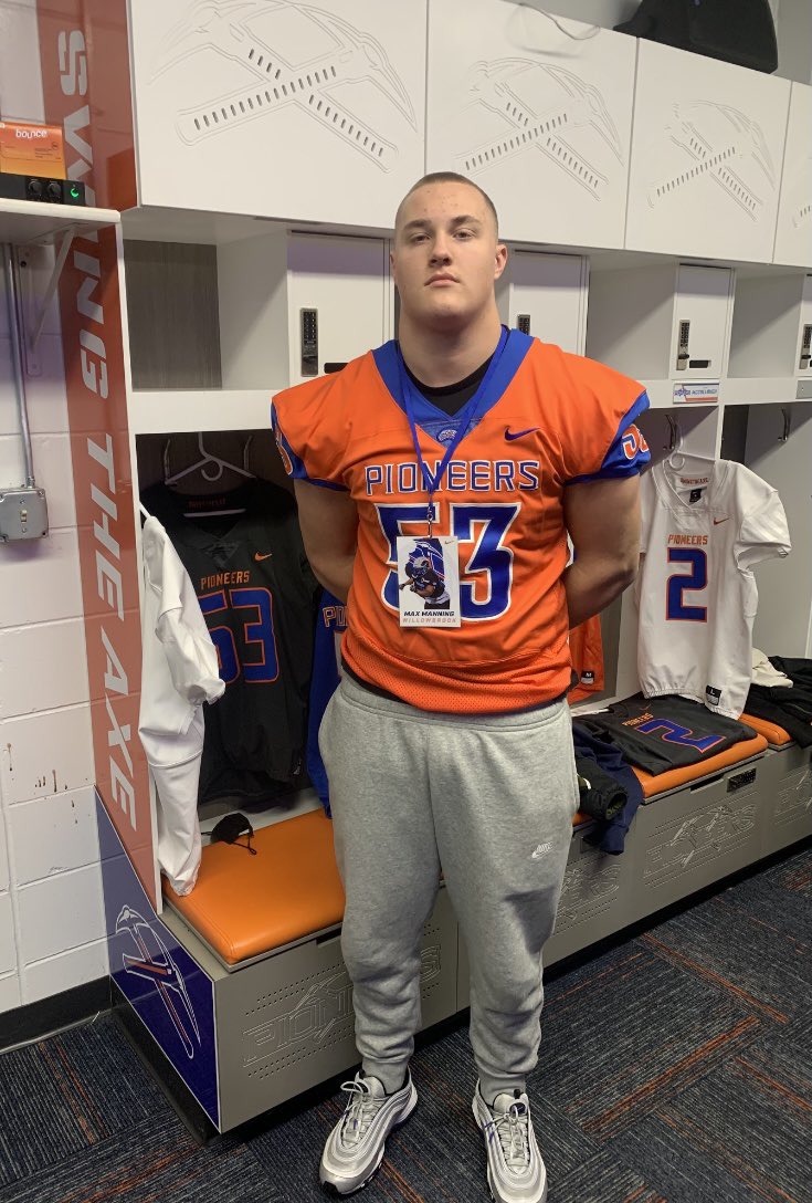 After a great visit, I’m thankful to have received an offer from <a href="/UWPlattFootball/">UW-Platteville Football</a> Thank you <a href="/Ryan_Munz/">Ryan Munz</a> <a href="/CoachR_Bailey/">Ryley Bailey</a>