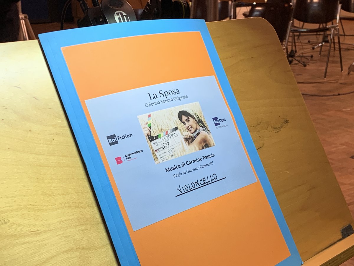 Da questa sera in onda su RAI UNO la serie TV “La Sposa“ con musiche di Carmine Padula registrate ai <a href="/ForumRecStudios/">Forum Studios</a> dall' <a href="/Orch_It_Cinema/">Orchestra Italiana Del Cinema</a>  nuova fiction con Serena Rossi, coprodotta da Rai Fiction e Endemol Shine Italy andrà in onda in tre serate su Rai Uno.  Non mancate !
