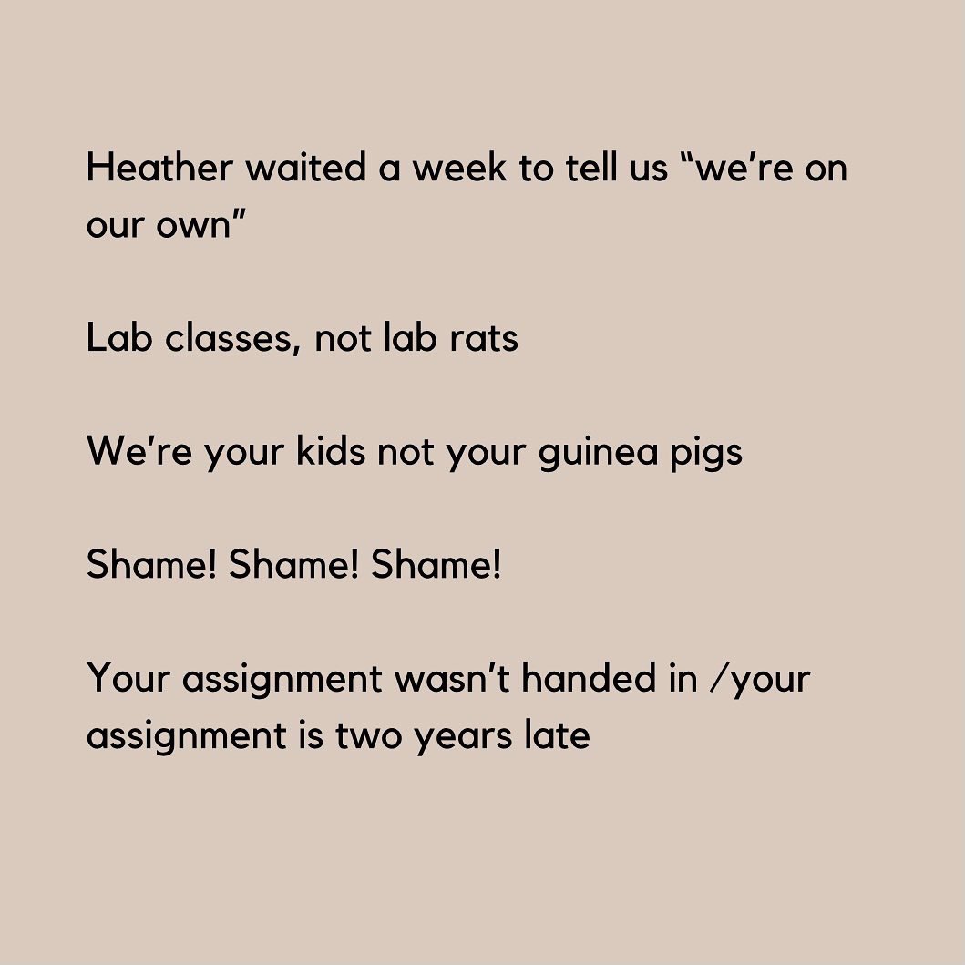 Slogan/Sign Ideas. Thanks Twitter folks for these ideas! Feel free to keep them coming in the comments! #MBStudentsForCovidSafety #ListenToTheStudents