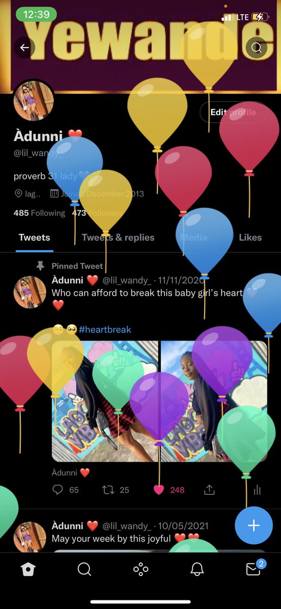 Àdunni ❤️ tweet media