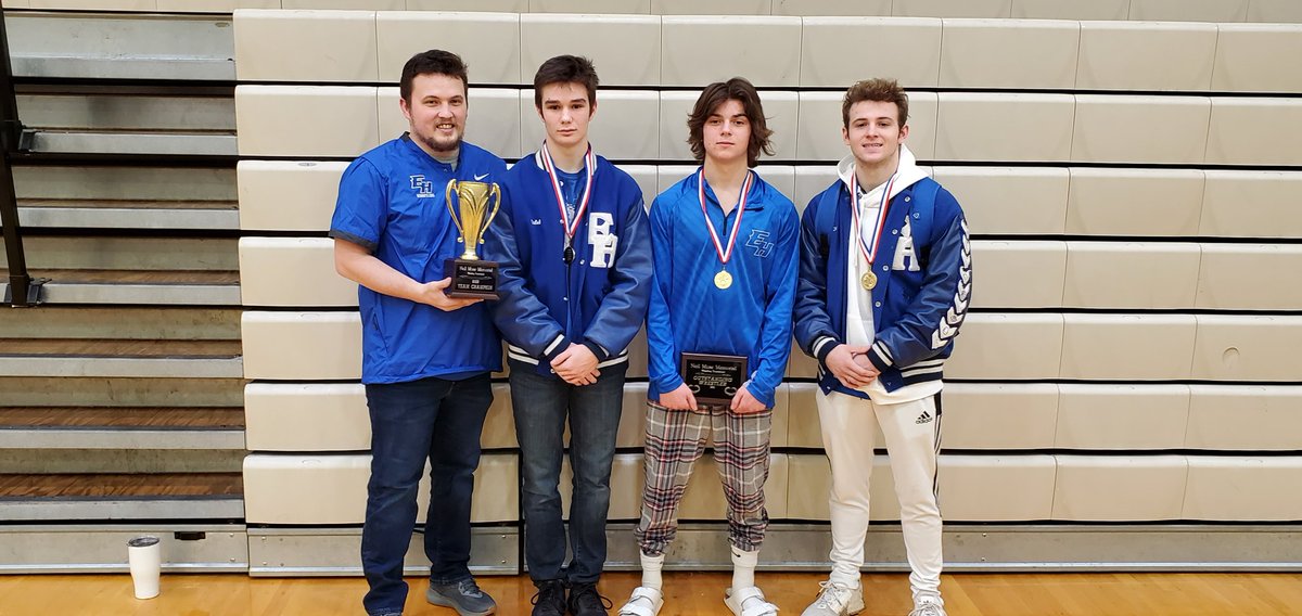 Lapel invitational champions and individual winners this weekend.