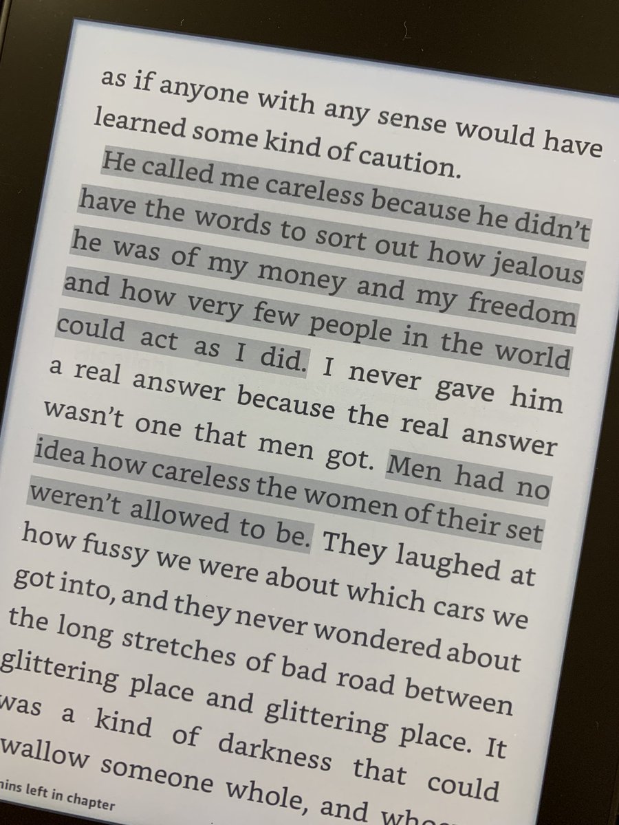 JCooperNAFO's tweet photo. Working my way through The Chosen and the Beautiful while I’m hunkered down and it is delightful. It’s The Great Gatsby from Jordan Baker’s POV, and I just love her as the narrator. (She’s talking about Nick here.) https://t.co/x5RNAfCksA
