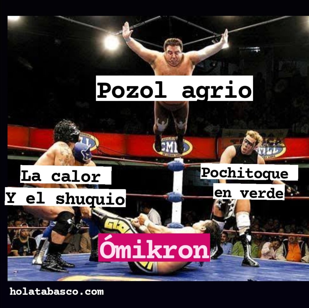 HolaTabasco's tweet photo. Te metiste con la gente equivocada Ómikron. https://t.co/v5OxxAaJla