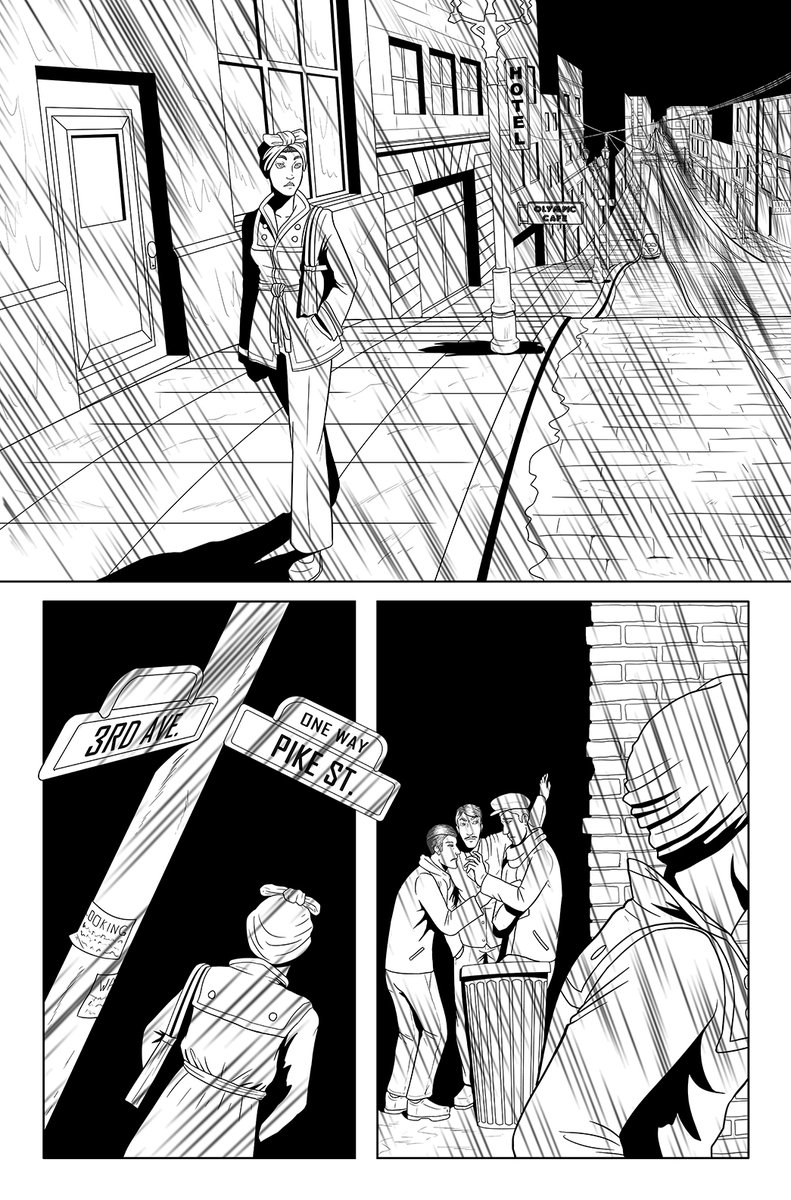 fermaiaru's tweet photo. Pencils, inks, and colors from one page from #Ignota. 2016.

#comic #webcomic #comicprocess #comicpage #WIP https://t.co/c0SSam8v6G