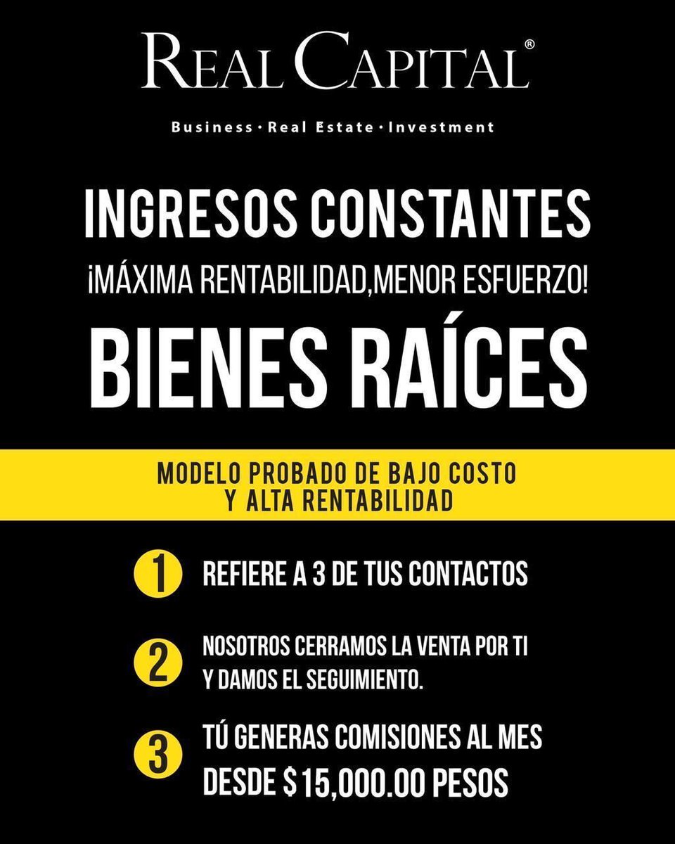Real Capital Oficial tweet media